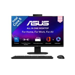 ASUS All-in-One PC V440VA-KBC5002WS – Core 5 210H, 16GB DDR5, 512GB SSD, 23.8" FHD AIO