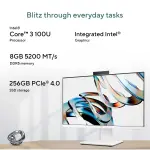 ASUS All-in-One PC V440VAB-KWC3006WS – Core 3 100U, 8GB DDR5, 256GB SSD, 23.8" FHD AIO