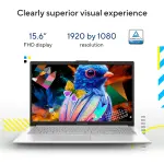 ASUS Vivobook Go 15 E1504FA-BQ2111WS Laptop, AMD Ryzen 3 30, 8GB LPDDR5 RAM, 512GB PCIe 3.0 SSD, 15.6-inch FHD Display, Windows 11 Home, Cool Silver Laptop