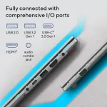 ASUS Vivobook Go 15 E1504FA-BQ2111WS Laptop, AMD Ryzen 3 30, 8GB LPDDR5 RAM, 512GB PCIe 3.0 SSD, 15.6-inch FHD Display, Windows 11 Home, Cool Silver Laptop
