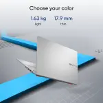 ASUS Vivobook 15 E1504FA-BQ2113WS Laptop – AMD Ryzen 5 40, 16GB DDR5 RAM, 512GB SSD, 15.6-inch FHD Display, Windows 11 Home, Cool Silver Laptop