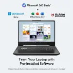 ASUS TUF Gaming A16 FA607NUQ-RL208W Laptop – AMD Ryzen 7 170, NVIDIA RTX 4050 6GB Graphics, 8GB DDR5 RAM, 512GB SSD, 16-inch 144Hz Display