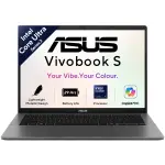 ASUS Vivobook S 14 S3407AA-SF058WS Laptop – Intel Core Ultra 5 325, 16GB DDR5 RAM, 512GB SSD, 14-inch OLED WUXGA Display, Windows 11 Home, Matte Gray