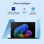 ASUS Vivobook S 14 S3407AA-SF058WS Laptop – Intel Core Ultra 5 325, 16GB DDR5 RAM, 512GB SSD, 14-inch OLED WUXGA Display, Windows 11 Home, Matte Gray