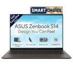 ASUS Zenbook UX5406SA-PZ658WS Laptop – Intel Core Ultra 5 226V, 16GB LPDDR5X RAM, 512GB SSD, 14-inch 3K OLED Touchscreen, 120Hz Display, Windows 11 Home, Zumaia Gray