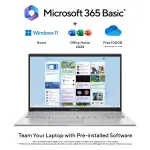 ASUS Vivobook 15 X1504MA-BQ125WS Laptop, Intel Core Processor, 15.6-inch FHD Display, Lightweight Student Laptop
