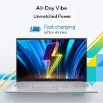 ASUS Vivobook 15 X1504MA-BQ832WS Laptop, Intel Core 5 315, 8GB DDR5 RAM, 512GB PCIe 4.0 SSD, 15.6-inch FHD Display, Windows 11 Home, Cool Silver