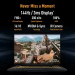 ASUS TUF Gaming F16 FX608JHI-TU225WS Laptop – Intel Core i7-14650HX, NVIDIA RTX 5050 8GB Graphics, 16GB DDR5 RAM, 1TB SSD, 16-inch 144Hz Display Laptop
