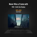 ASUS TUF Gaming F16 FX610JM-TU105WS Laptop – Intel Core i7-14650HX, NVIDIA RTX 5060 8GB Graphics, 16GB DDR5 RAM, 512GB SSD, 16-inch 144Hz Display