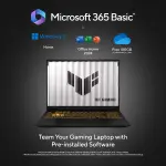 ASUS TUF Gaming F16 FX610JM-TU105WS Laptop – Intel Core i7-14650HX, NVIDIA RTX 5060 8GB Graphics, 16GB DDR5 RAM, 512GB SSD, 16-inch 144Hz Display