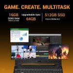 ASUS TUF Gaming A15 FA506NCG-HN443W – Ryzen 7 155, RTX 3050 4GB, 16GB DDR5, 512GB SSD, 15.6" 144Hz Laptop