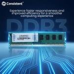 Consistent 4GB DDR3 Desktop RAM