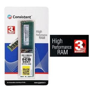 Consistent 8GB DDR4 Desktop RAM