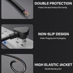 Standard 3-Pin AC Power Cable for Desktop SMPS (1.5 Meter)