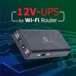 Quantron QDC-12 12V WiFi Router Power Backup (Mini UPS)