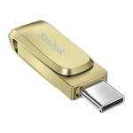SanDisk Ultra Dual Drive Luxe USB Type-C 128GB (Gold)