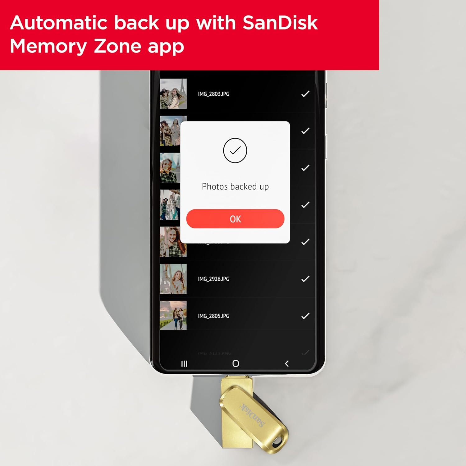SanDisk Ultra Dual Drive Luxe USB Type-C 128GB (Gold)