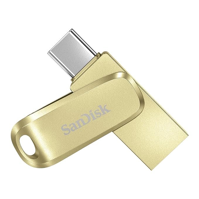 SanDisk Ultra Dual Drive Luxe USB Type-C 128GB (Gold)