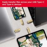 SanDisk Ultra Dual Drive Luxe USB Type-C 128GB (Gold)