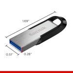 SanDisk Ultra Flair USB 3.0 64GB Metal Pendrive (SDCZ73-064G-I35)
