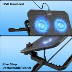 Zebronics NC3500 Cooling Pad With Mobile Stand