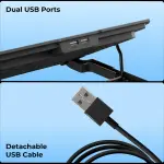 Zebronics NC3500 Cooling Pad With Mobile Stand