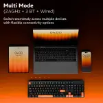 Zebronics ZEB-Max Ninja 104W Wireless Mechanical Gaming Keyboard