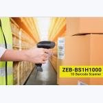Zebronics ZEB-BS1H1000 1D Wired Barcode Scanner