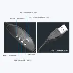 Zeb Supreme USB Headphone